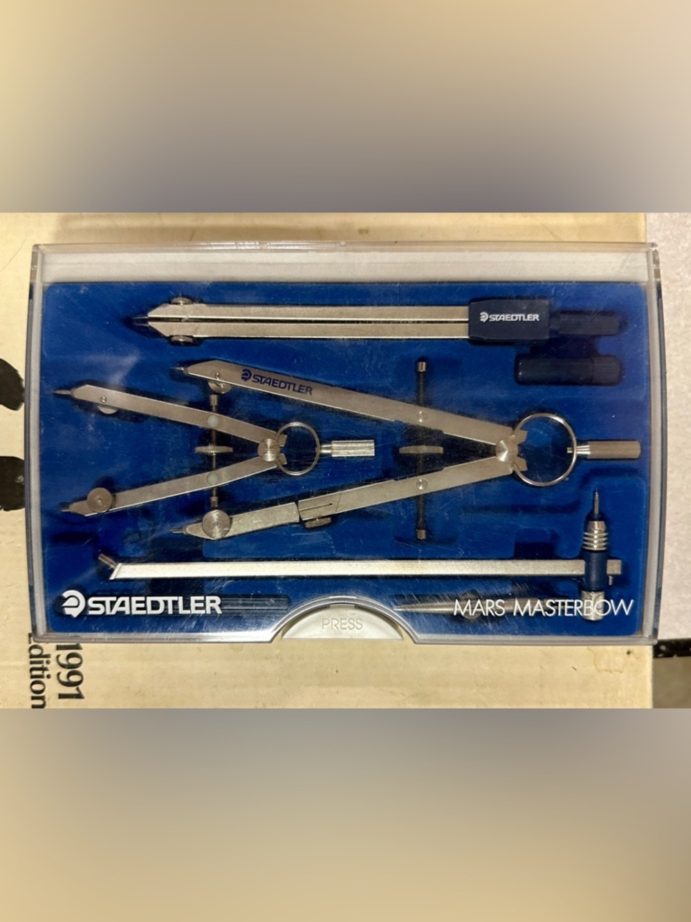 Staedtler Mars-Masterbow Mechanical Mathematical Precision Drawing Drafting Tool